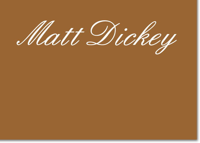 matt dickey